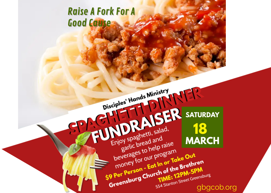 Spaghetti Dinner Fundraiser