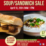 Soup and Sandwich Sale