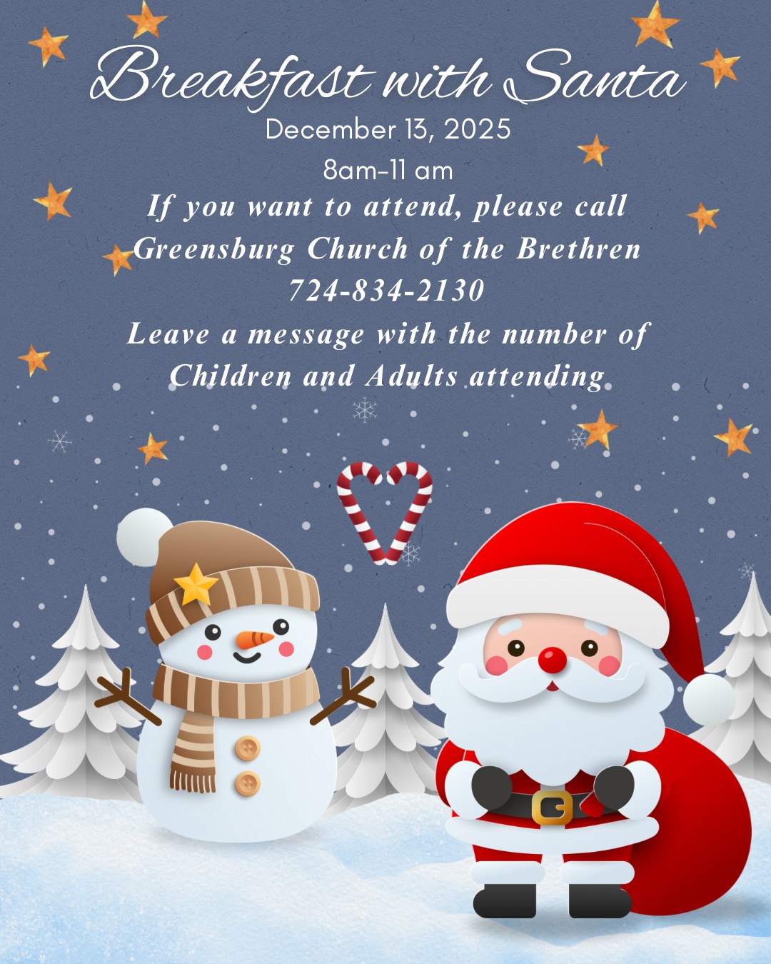 Breakfast with Santa